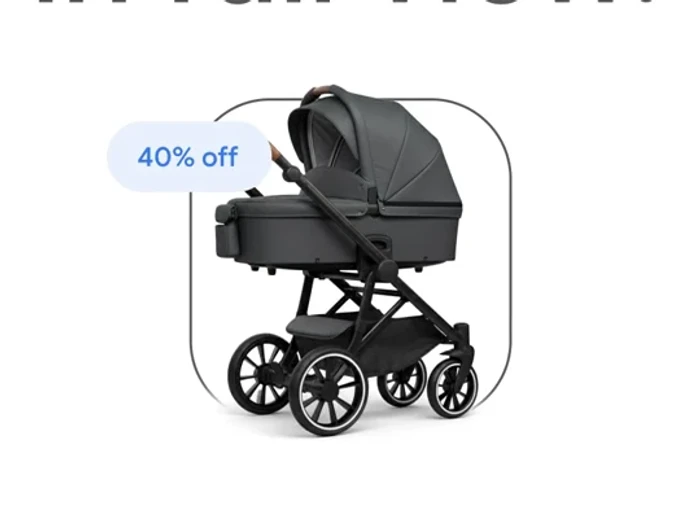 Generated dark stroller, cropped from the pre-parade ad